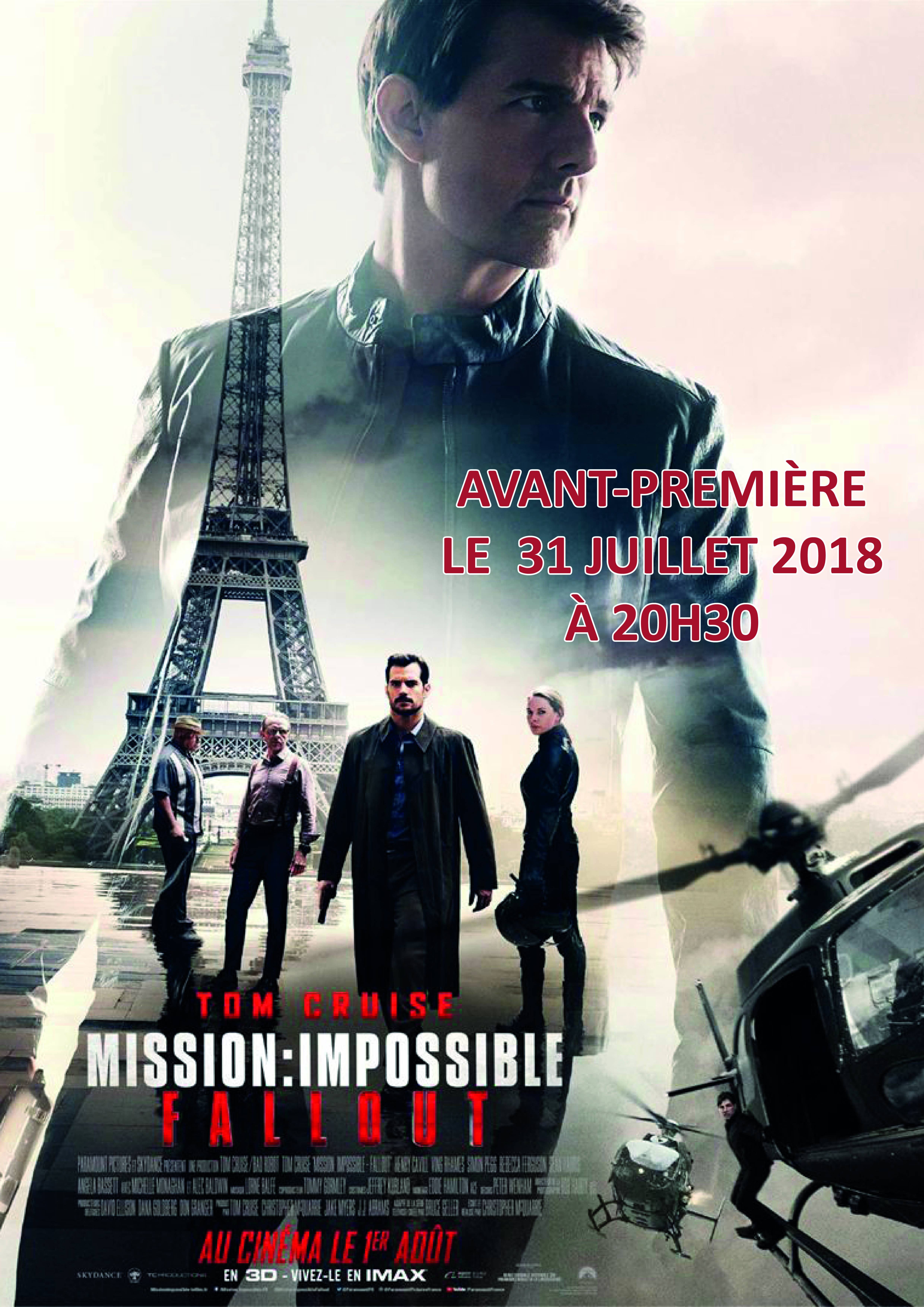 Avant première - Mission impossible fallout