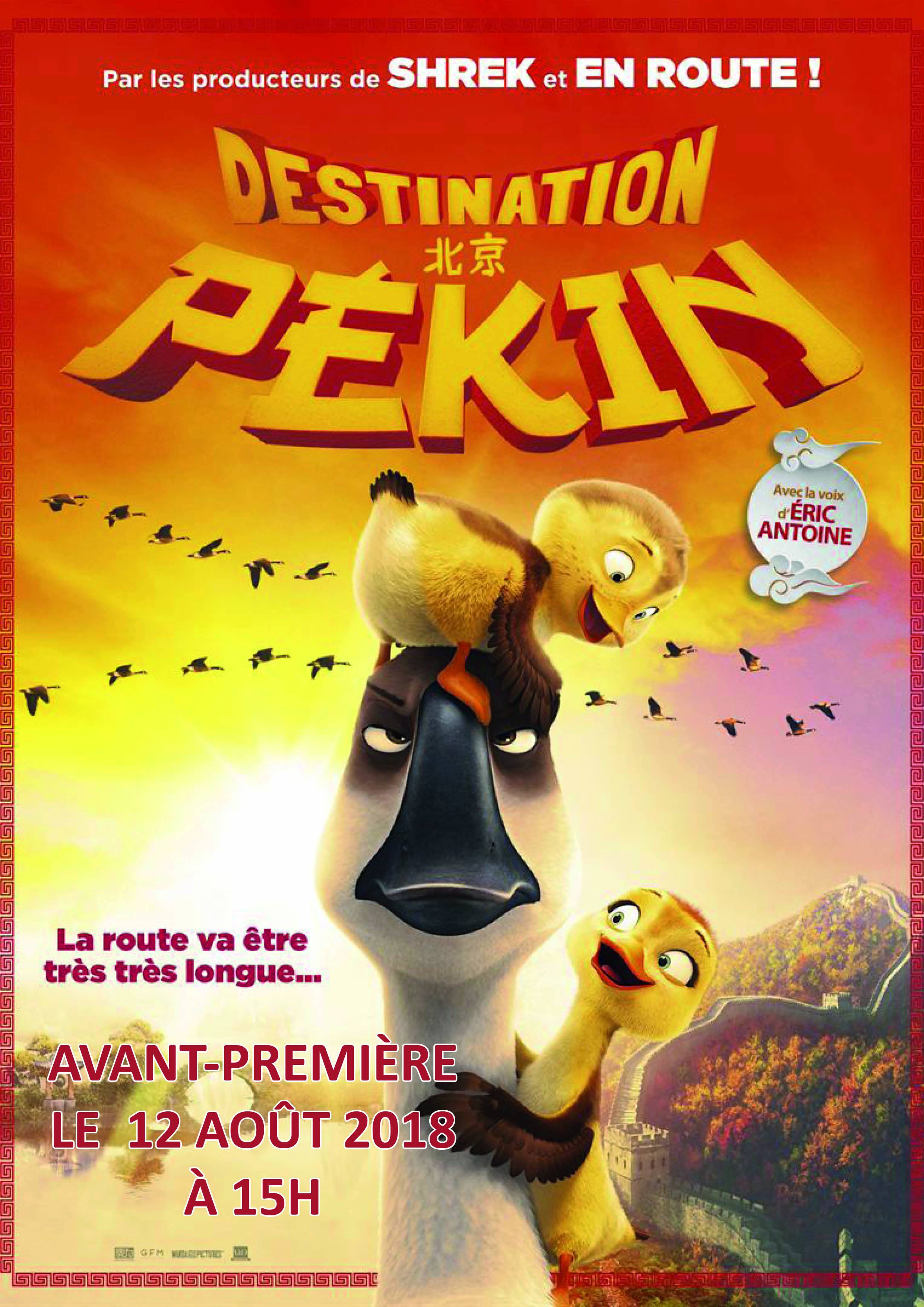 Avant première - Destination Pékin