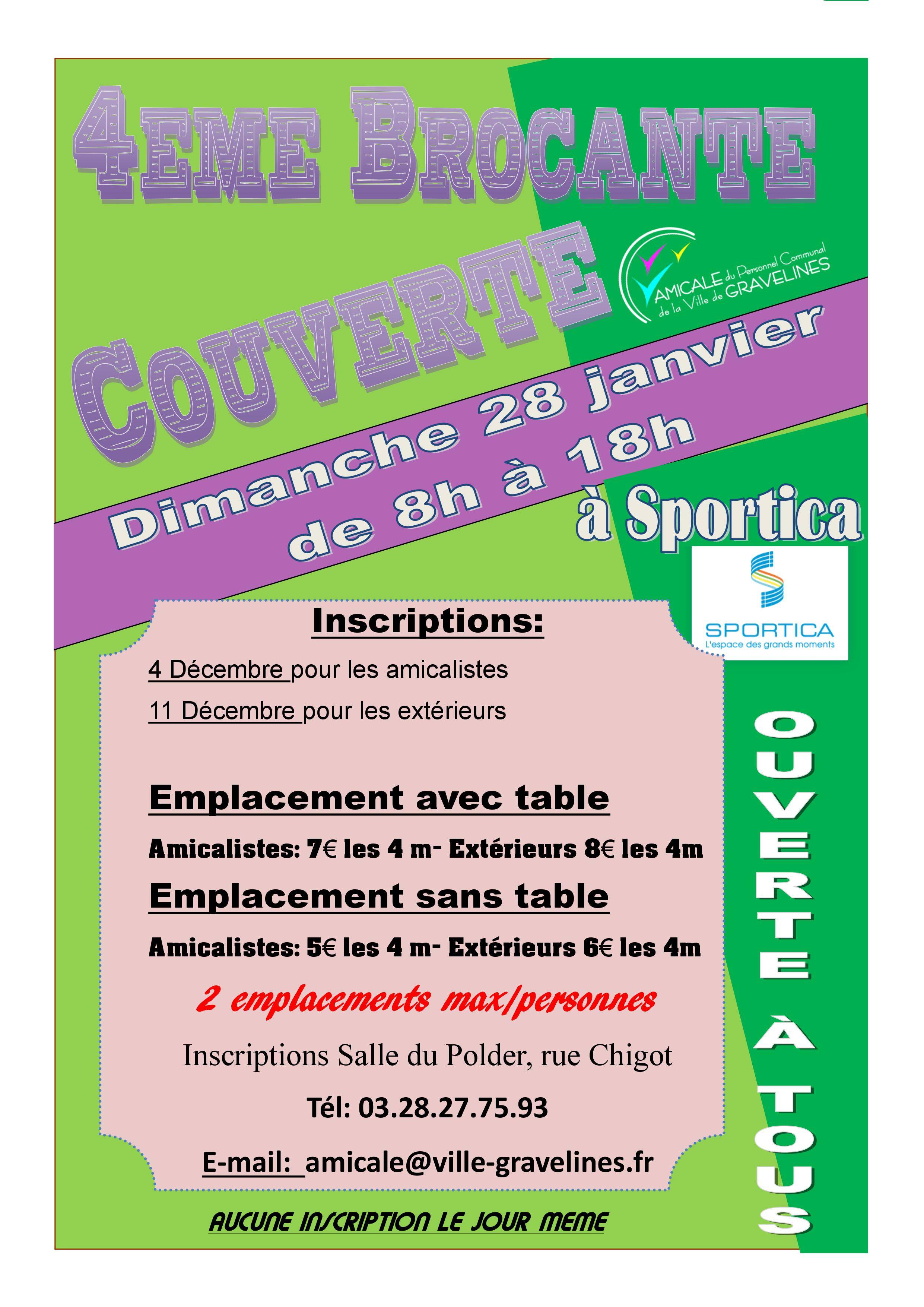 4ème Brocante couverte
