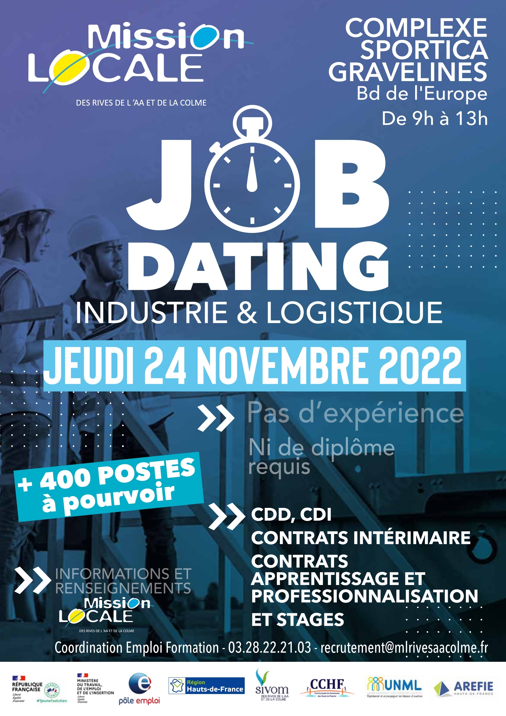Job dating Industrie & Logistique
