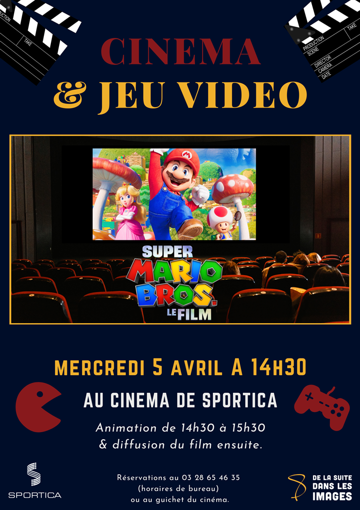 Cinéma & jeu vidéo à Sportica Gravelines