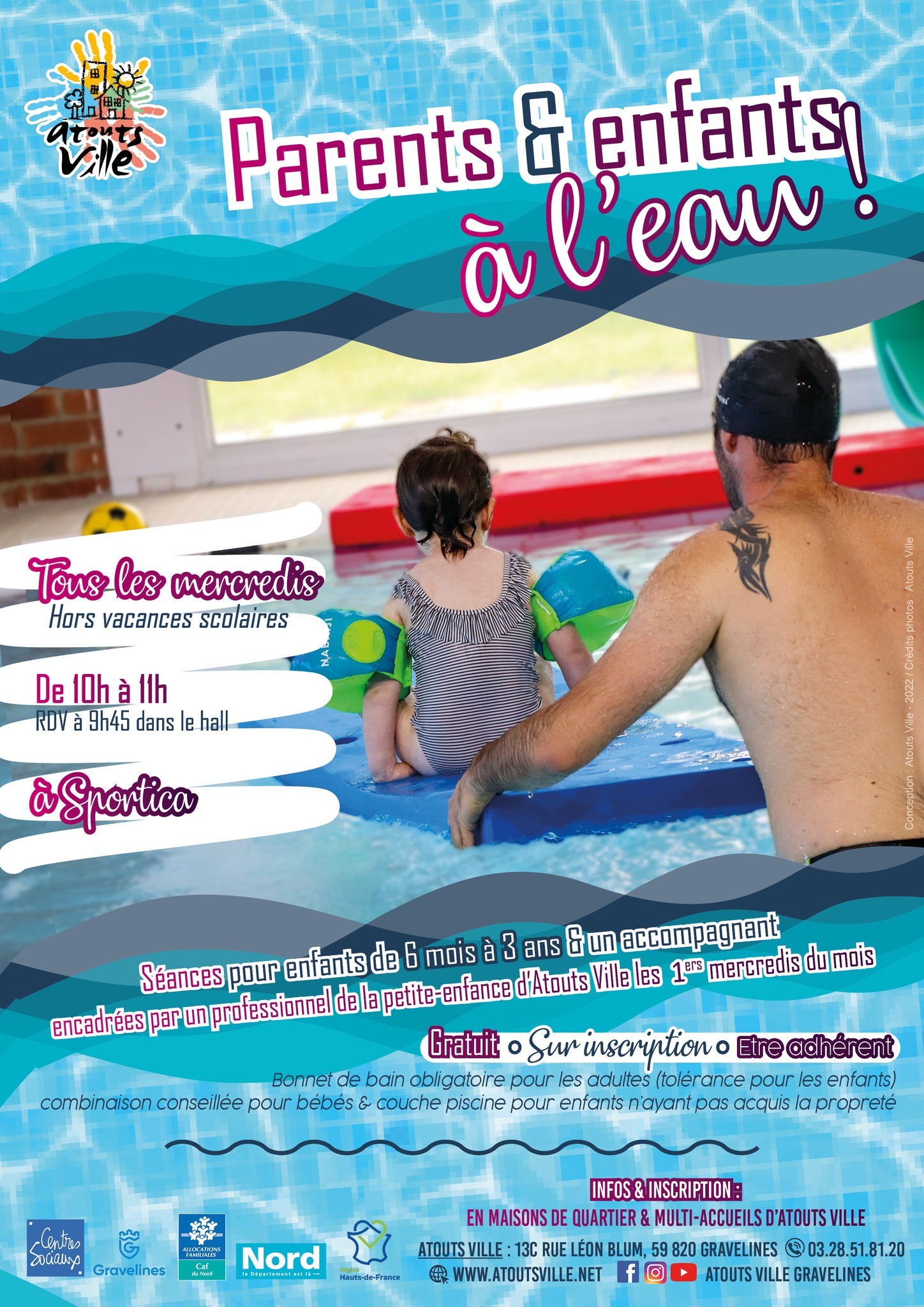 PARENTS & ENFANTS, A L'EAU !