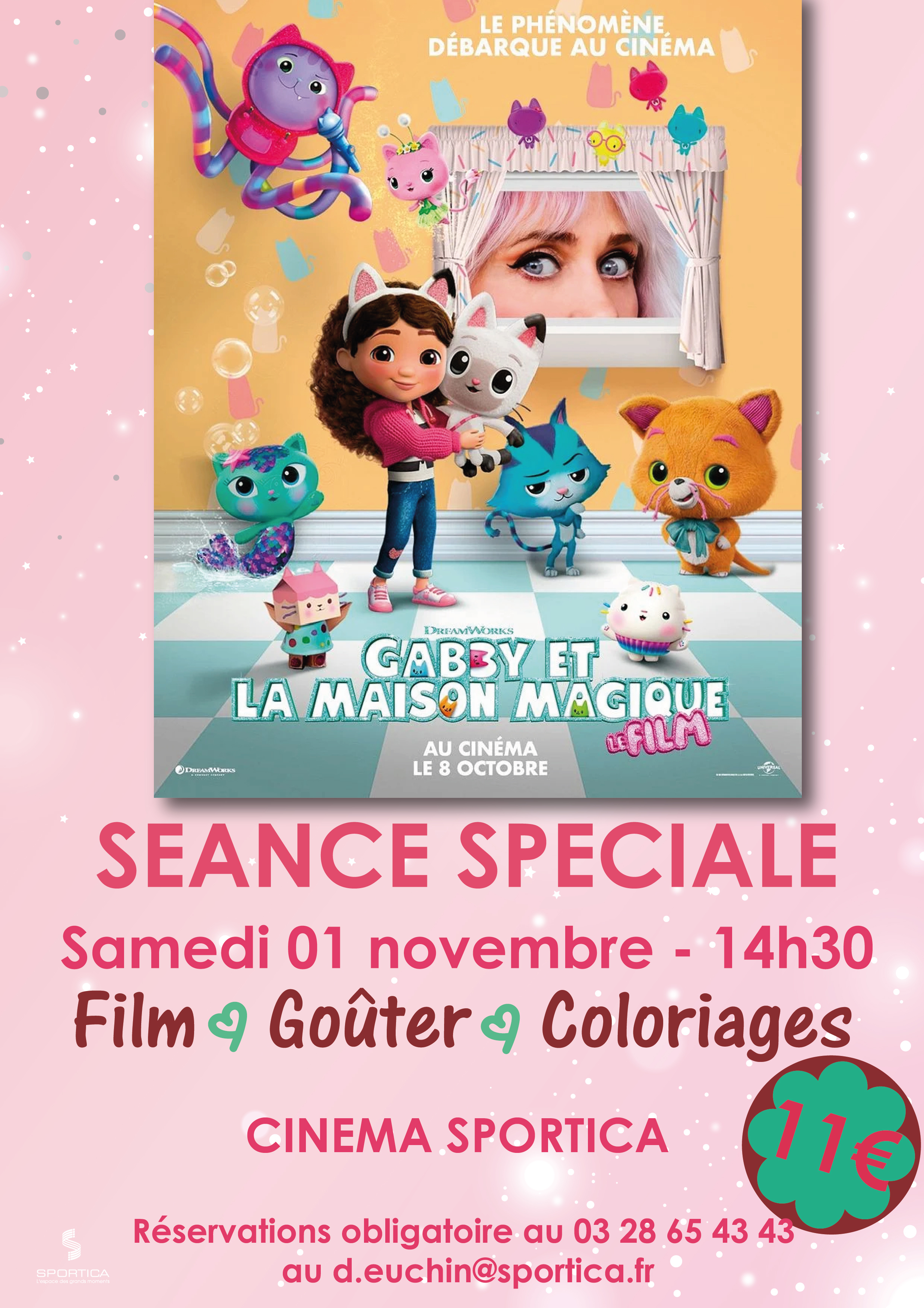 Séance spéciale Gabby et la Maison Magique