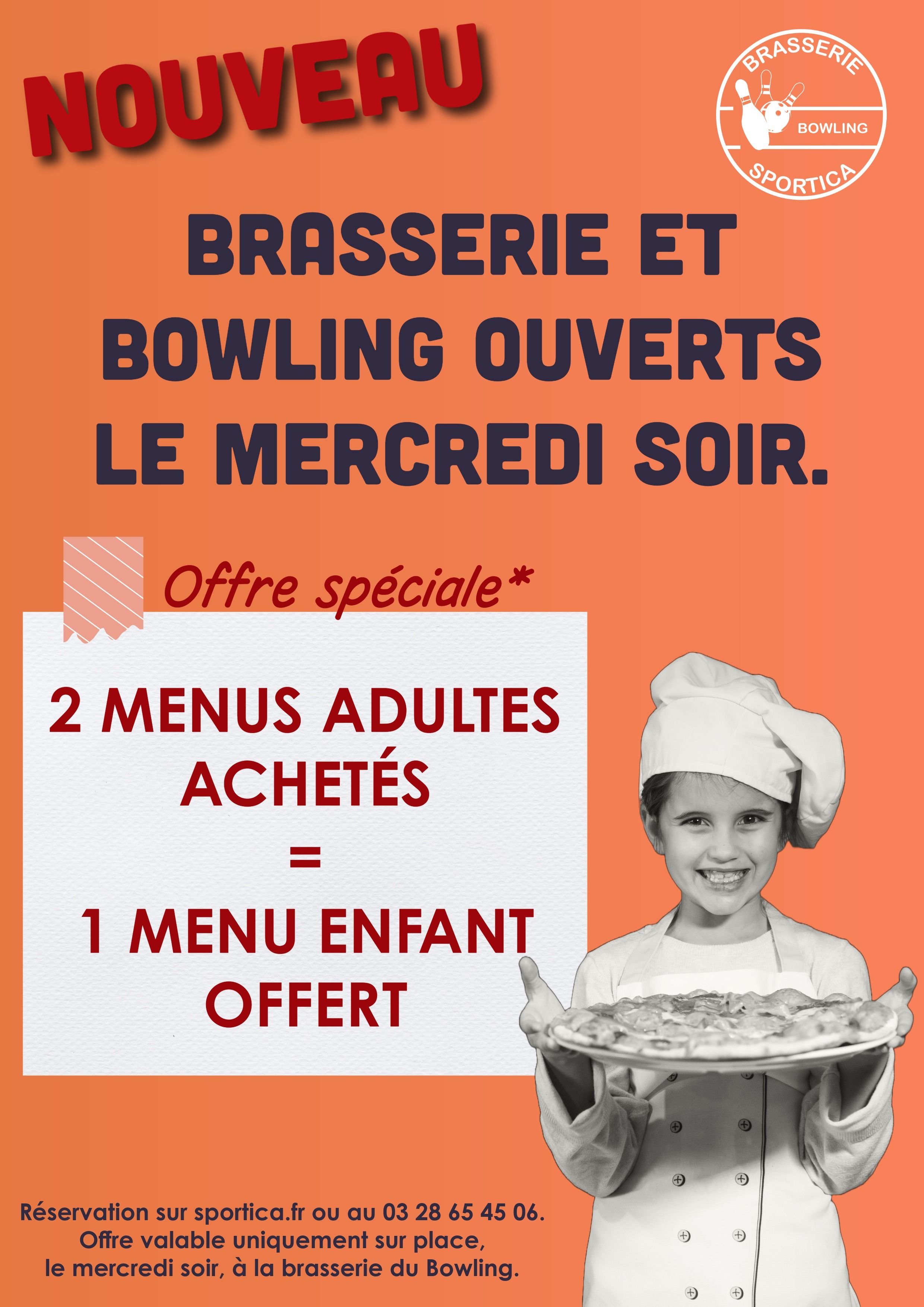 Promo du mercredi soir