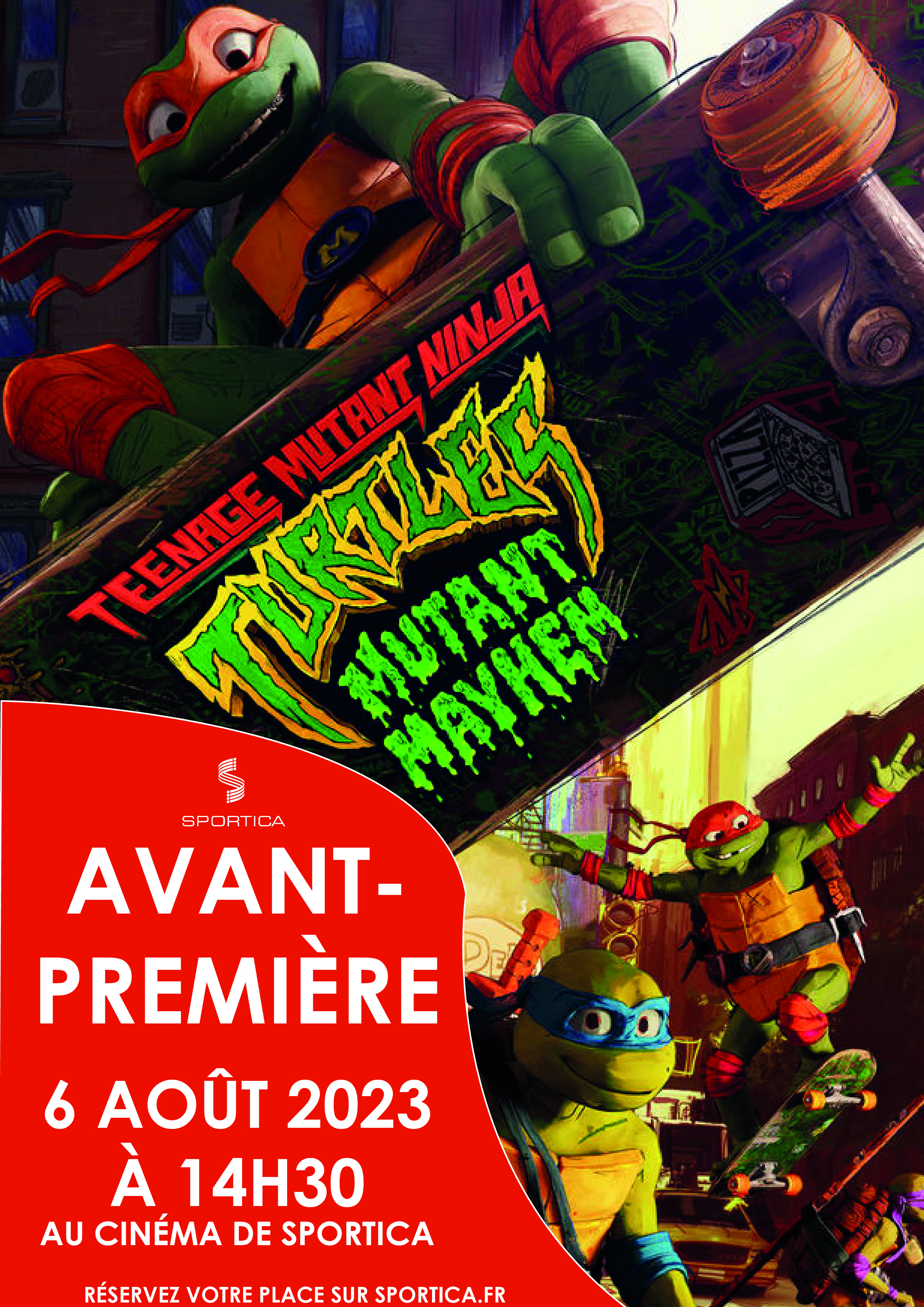 Ninja Turtles Teenage Years : AVANT PREMIERE