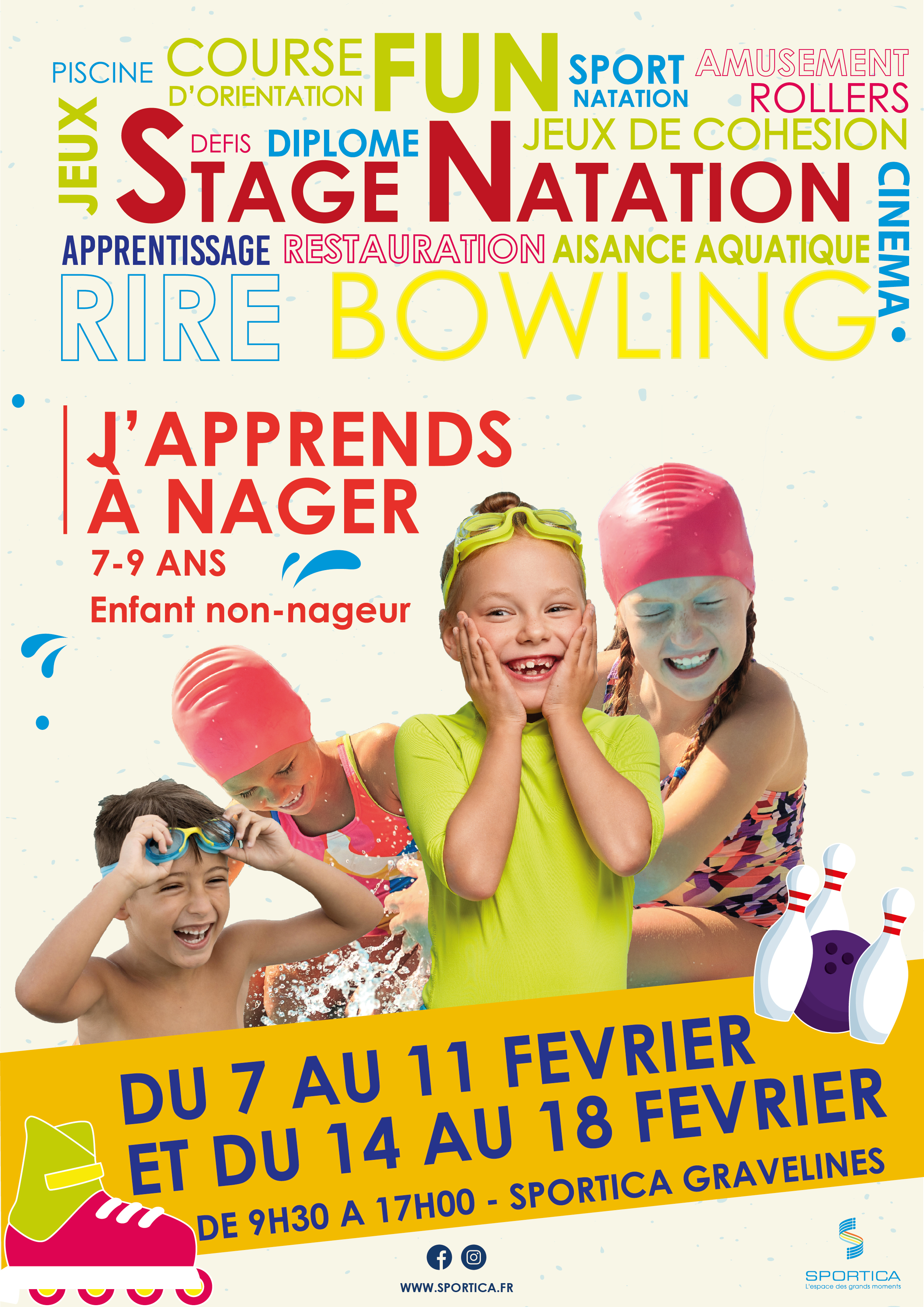 Stage de natation (7-9 ans)