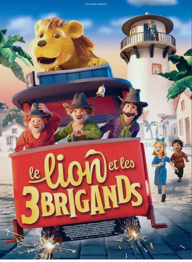 Le lion et les 3 brigands