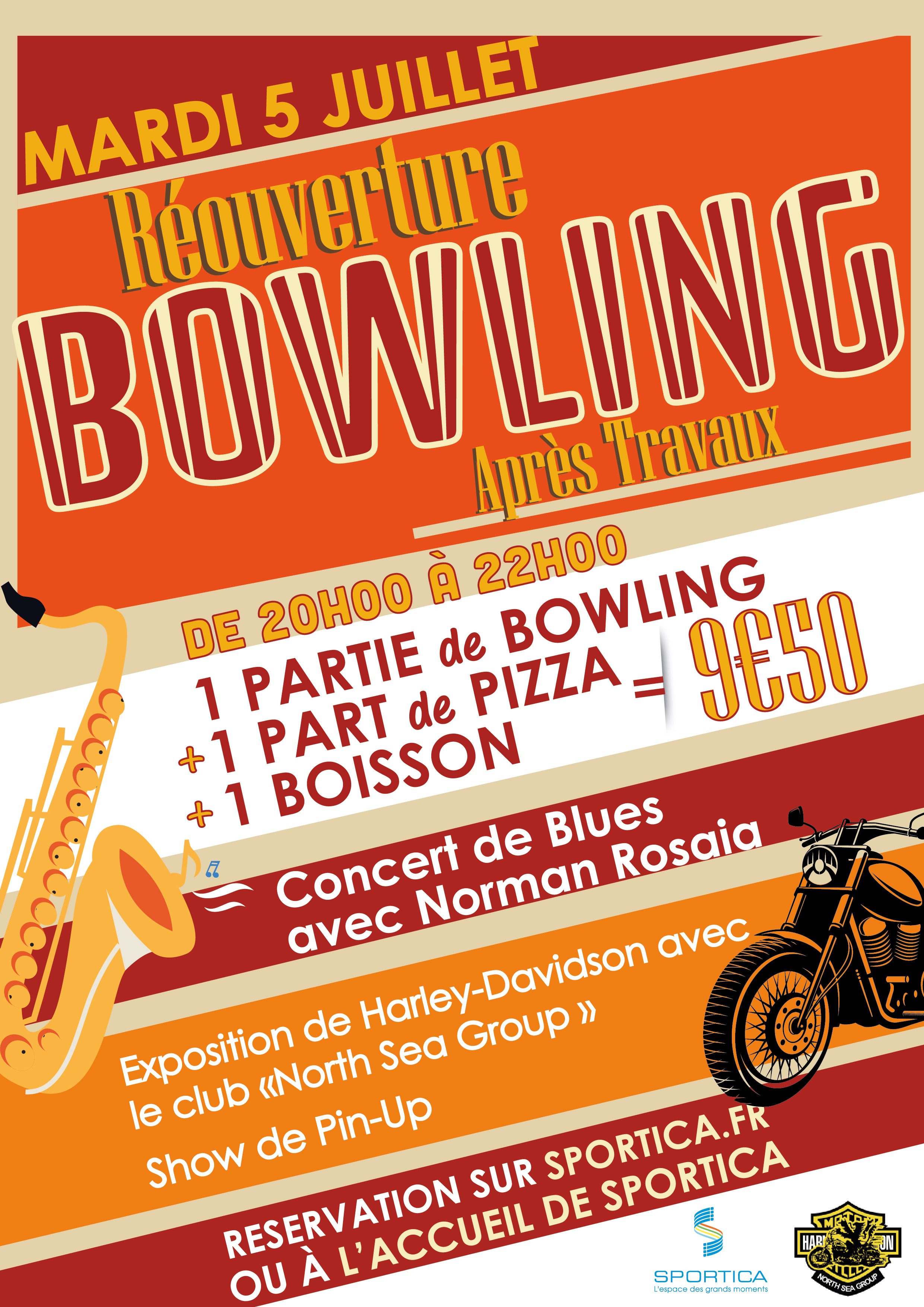 Réouverture après travaux du Bowling