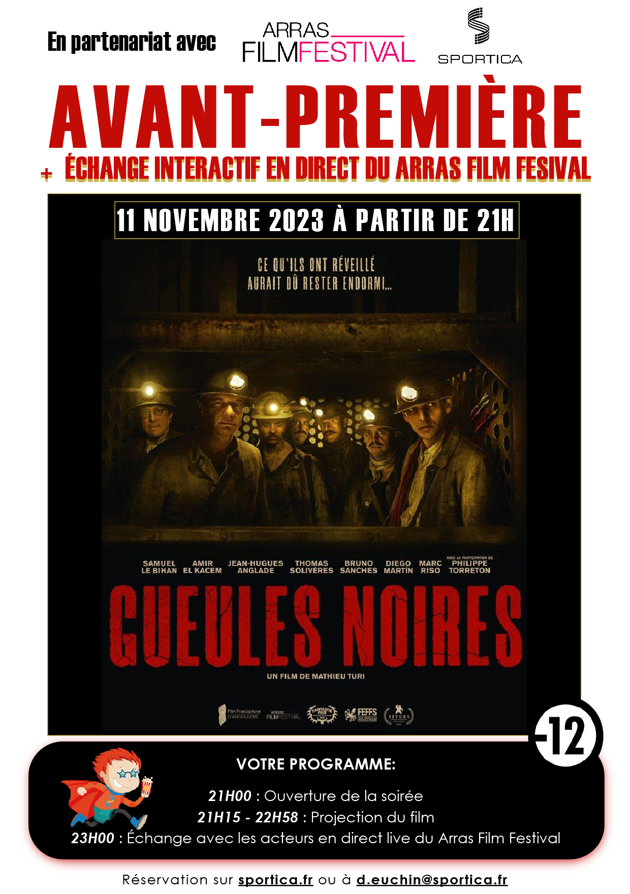 Avant-Première Gueules Noires