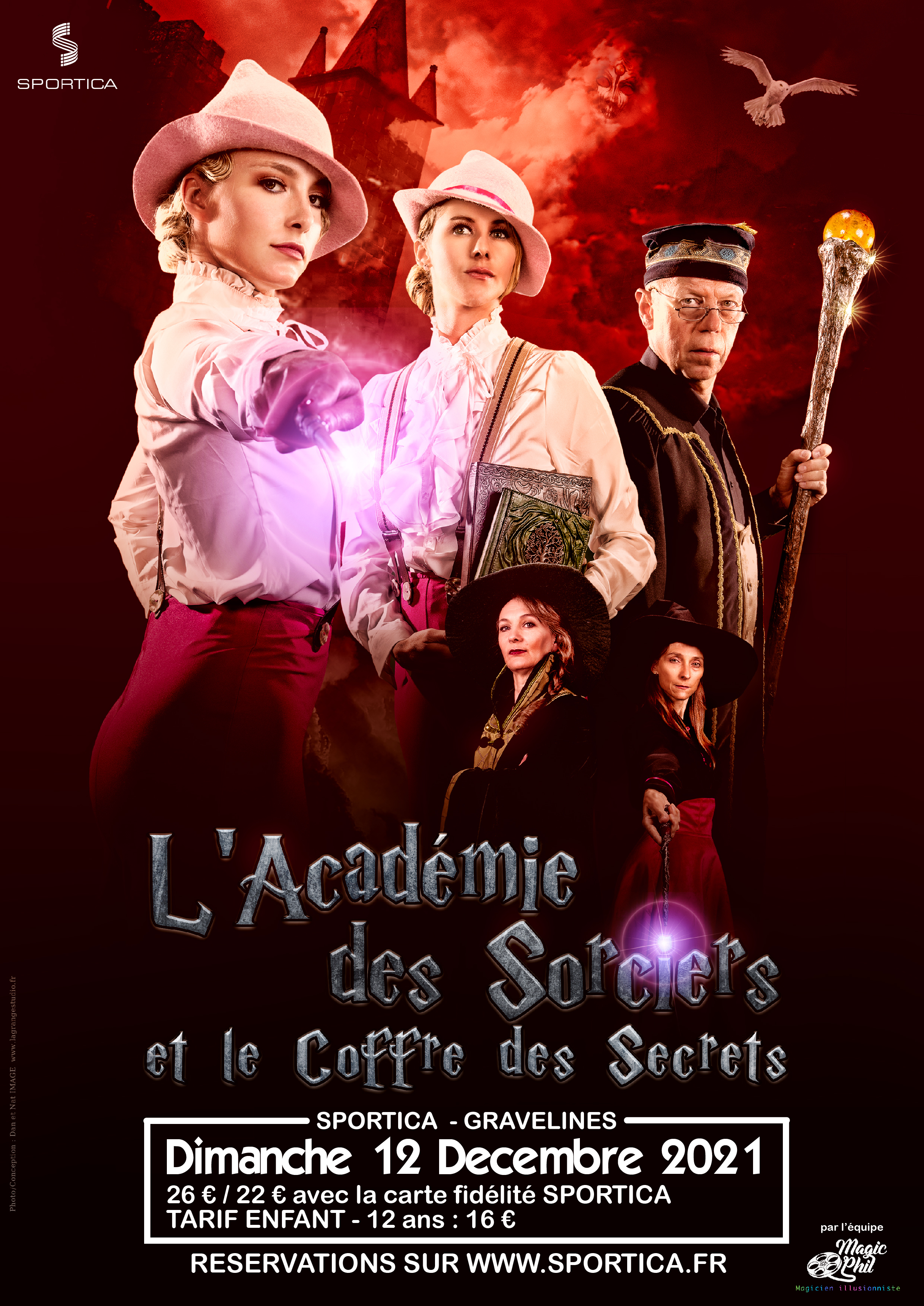 L'ACADEMIE DES SORCIERS ET LE COFFRE DES SECRETS